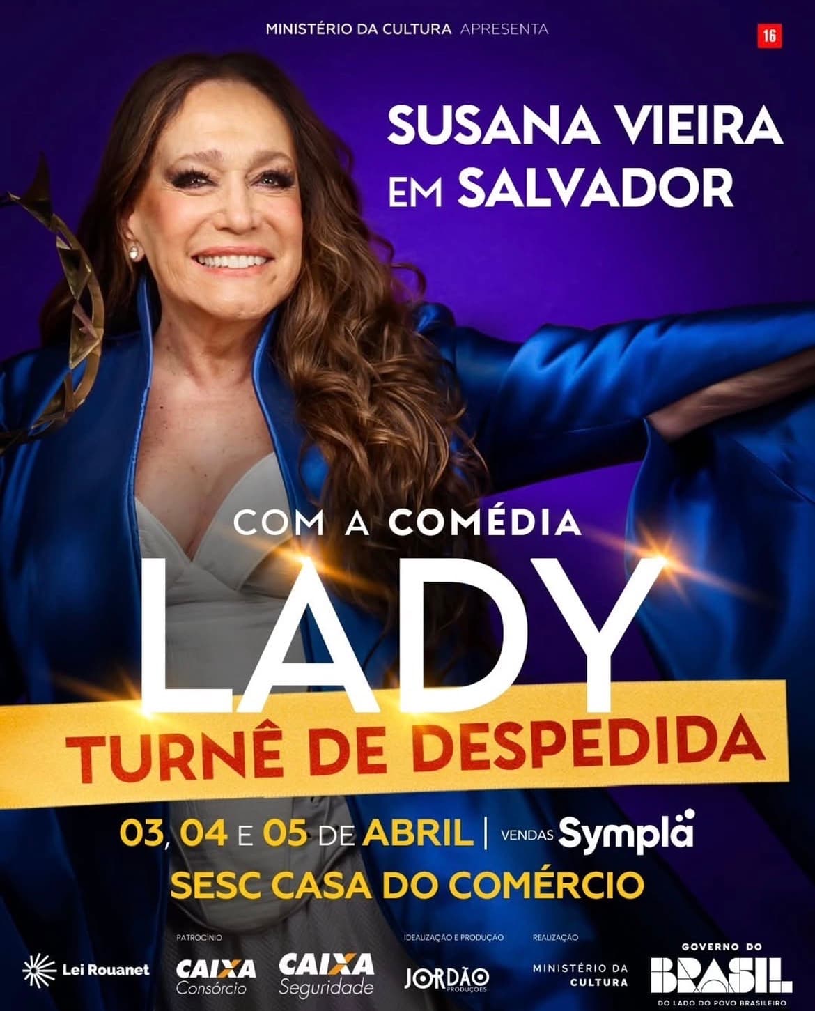 SUSANA VIEIRA NA COMÉDIA LADY